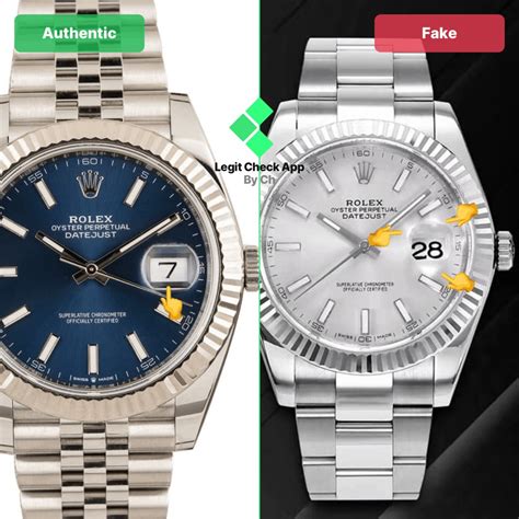 rolex datejust replica vs real